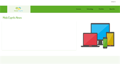 Desktop Screenshot of mobiesprits.com